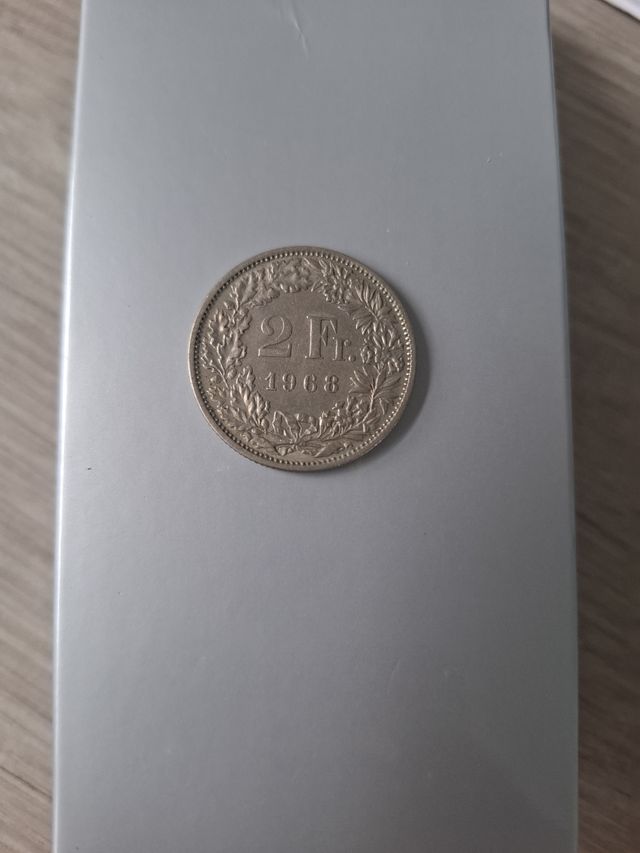 2 Francos Suizos 1968