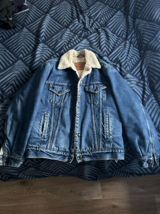 Cazadora Levis Azul con Forro