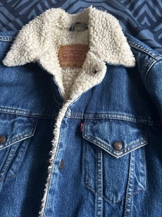 Cazadora Levis Azul con Forro