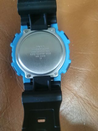 Reloj Casio Solar Negro y Azul