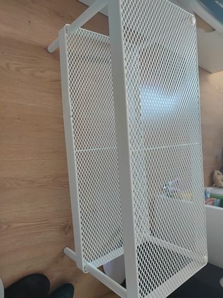 POCOS días! Zapatero Metálico Blanco Ikea