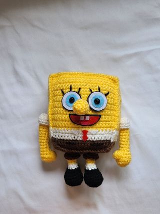 Bob Esponja tejido a crochet