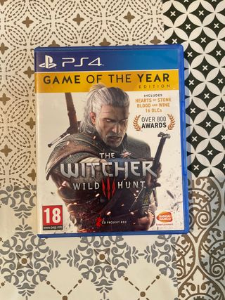 The Witcher 3 Wild Hunt GOTY PS4