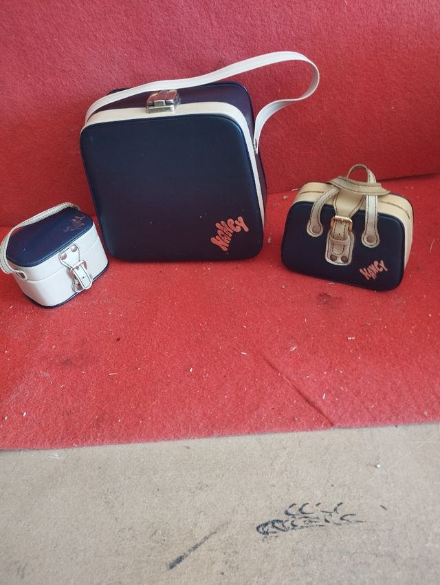 Lote de 3 bolsos Nancy de los 60