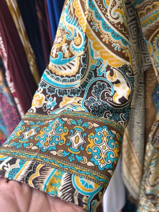 Kimono reversible estilo boho chic