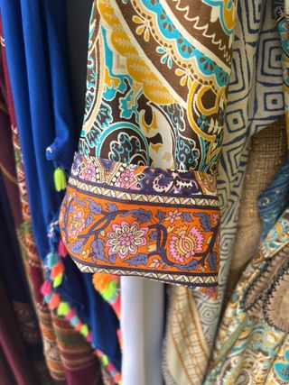 Kimono reversible estilo boho chic