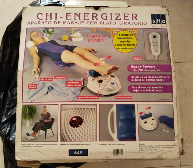 Chi Energizer Aparato Masaje Plato Giratorio