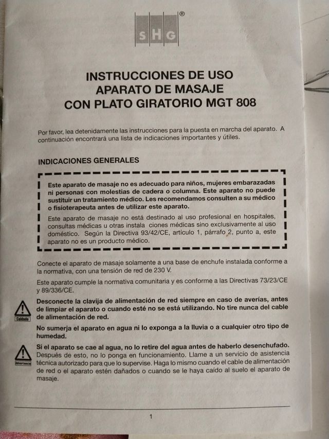 Chi Energizer Aparato Masaje Plato Giratorio