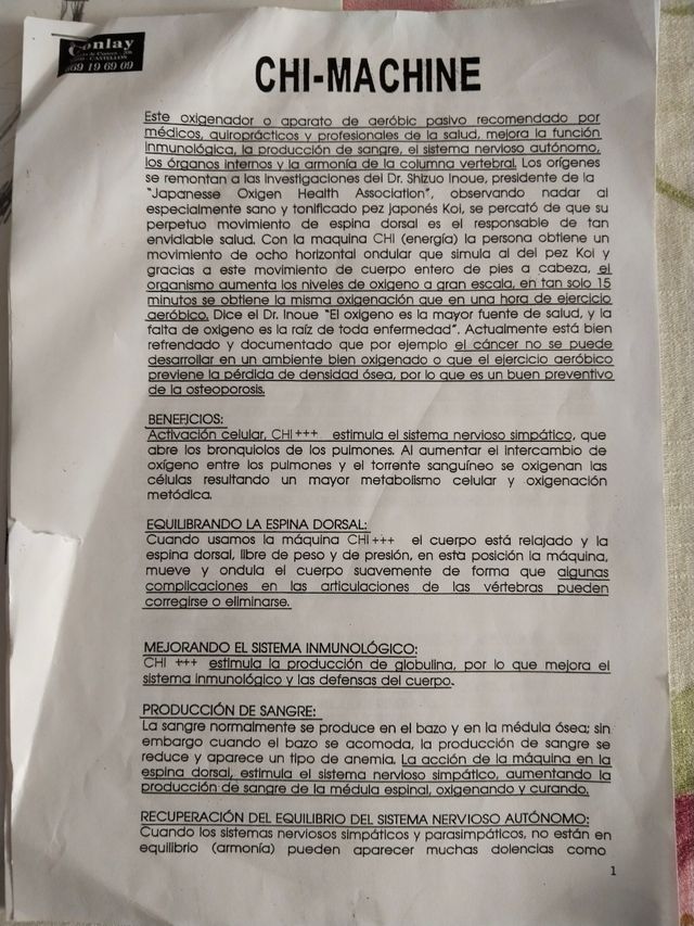 Chi Energizer Aparato Masaje Plato Giratorio