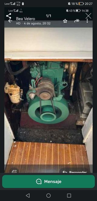 Motor Volvo MD11C Velero