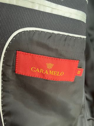 Traje de caballero CARAMELO gris marengo
