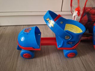 Patines Infantiles Spiderman Ajustables