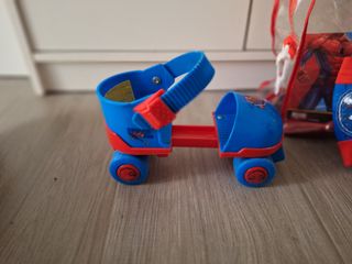 Patines Infantiles Spiderman Ajustables