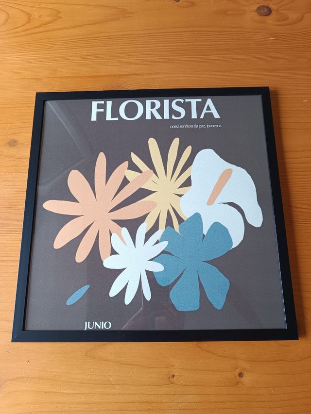 Láminas decorativas enmarcadas