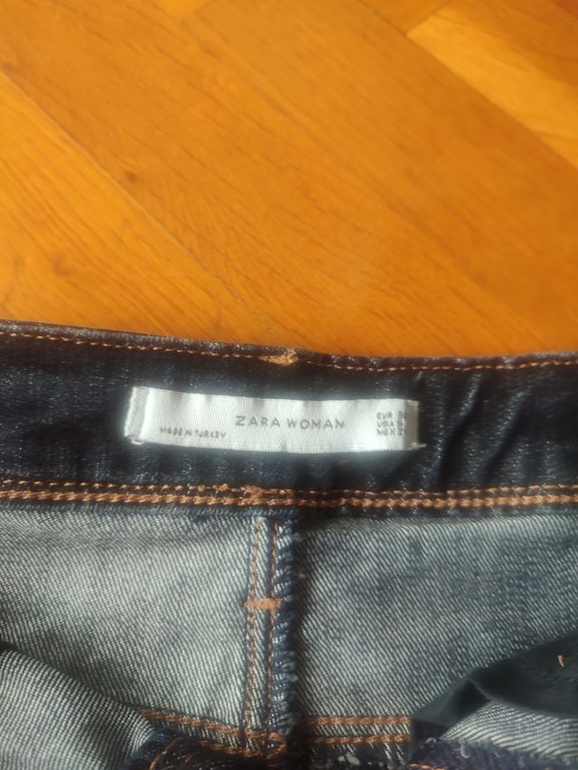 Falda tejana Zara