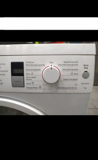 Secadora Bosch 7kg Condensación