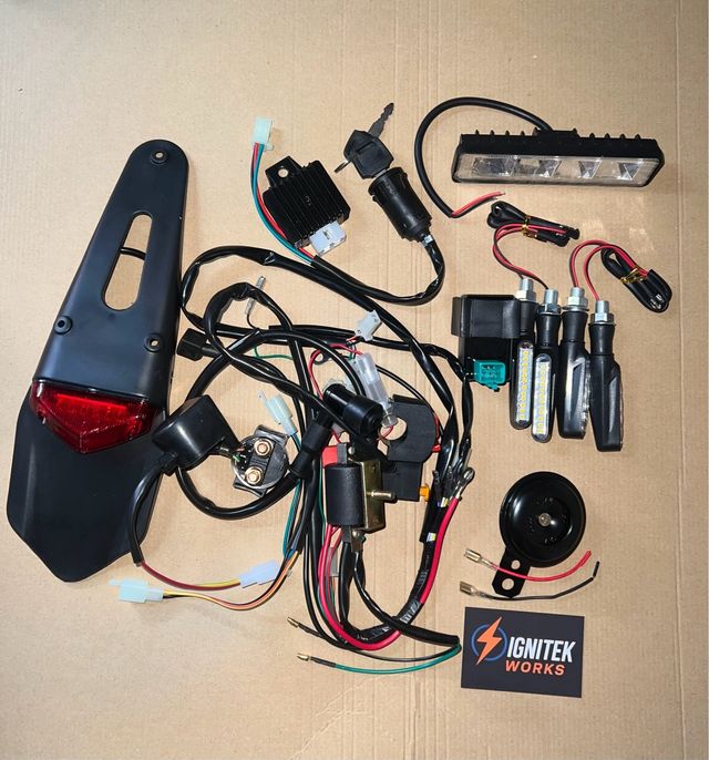 Pack Cableado Moto Completo