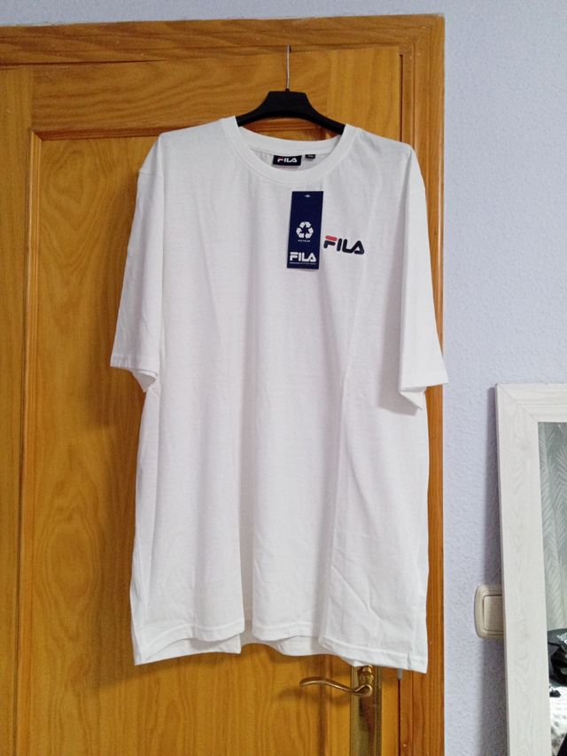 Camiseta Fila Blanca Talla XXL