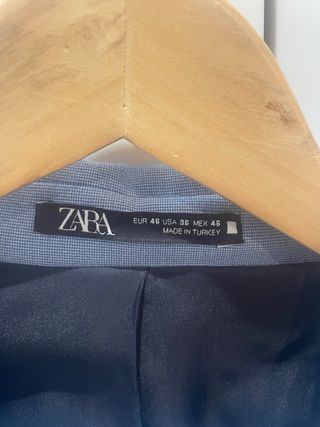 Traje Zara Azul