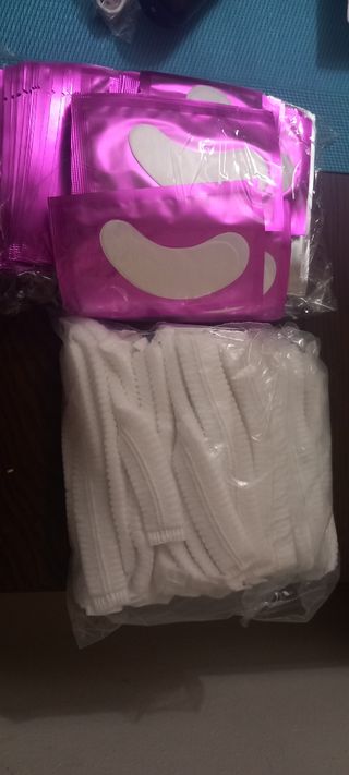 Material kit pestañas pelo a pelo