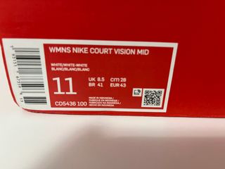 Zapatillas Nike Court Mid Talla 43