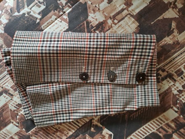 Falda pantalón cuadros