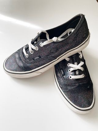 Vans Brillantes Negro Talla 38