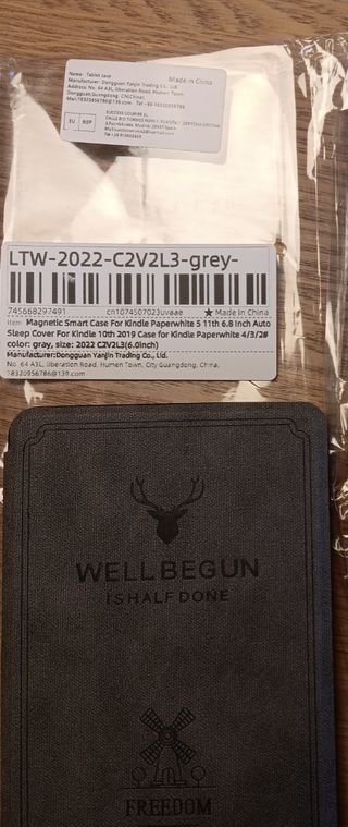 Funda Kindle Paperwhite 11th Gen Gris