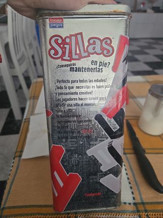 Juego de sillas de mesa