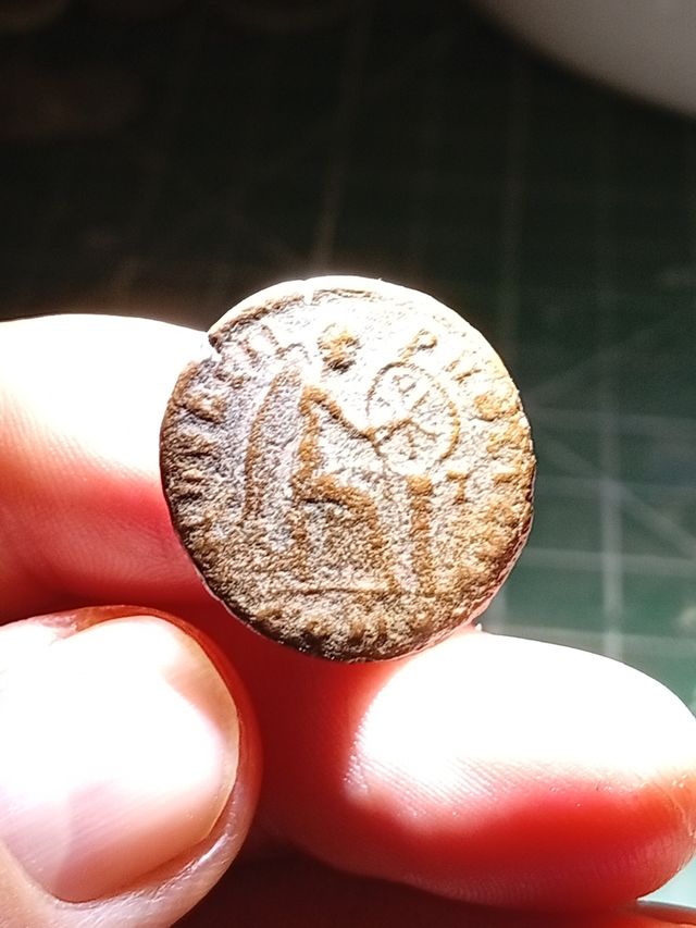 Moneda Romana Aelia Flaccilla RIC 81