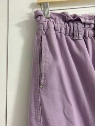 Pantalón Zara tipo Paper Bag 