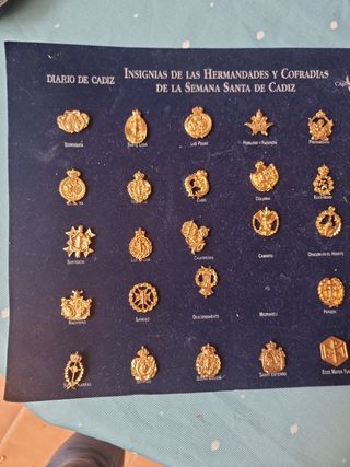 Insignias Semana Santa Cádiz