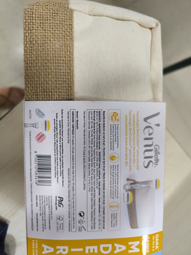 Neceser Gillette Venus NUEVO Cuchilla+2 recambios