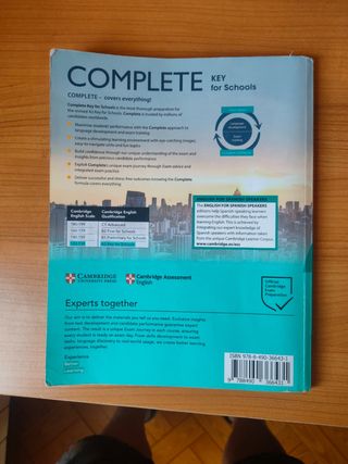 Complete Key for Schools for Spanish Speakers S...