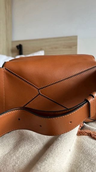 Bolso Loewe Puzzle Marrón, Riñonera Unisex 