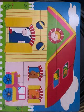 Puzzle madera infantil 30 piezas