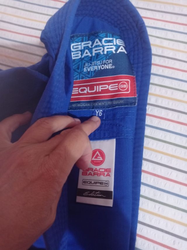 Kimono Jiu Jitsu Gracie Barra y Camiseta infantil 