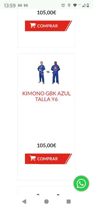 Kimono Jiu Jitsu Gracie Barra y Camiseta infantil 