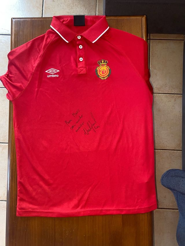 Polo Oficial Mallorca Talla S Firmado Valjent