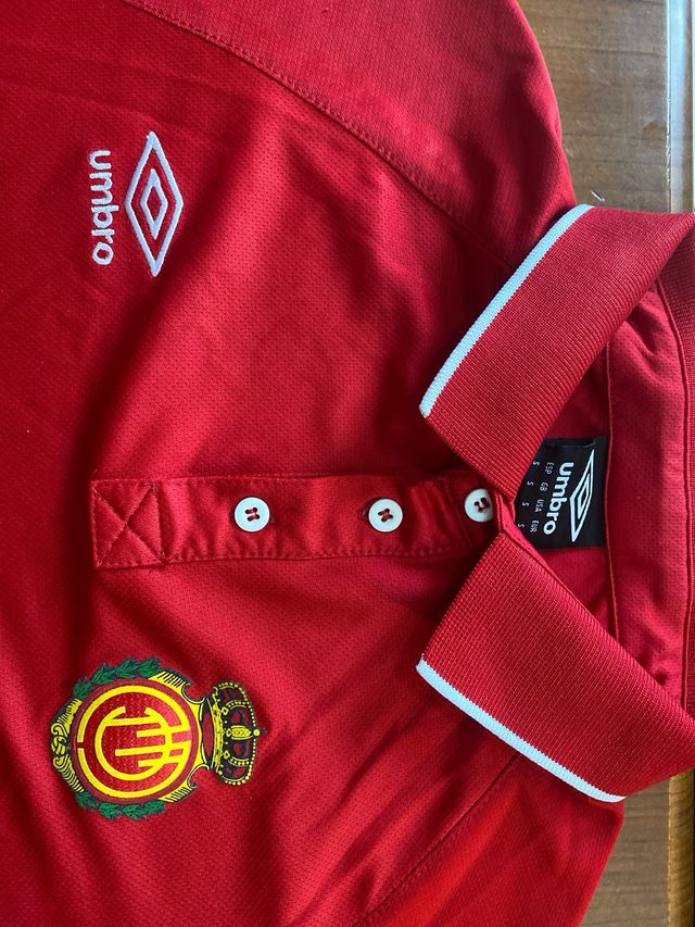 Polo Oficial Mallorca Talla S Firmado Valjent