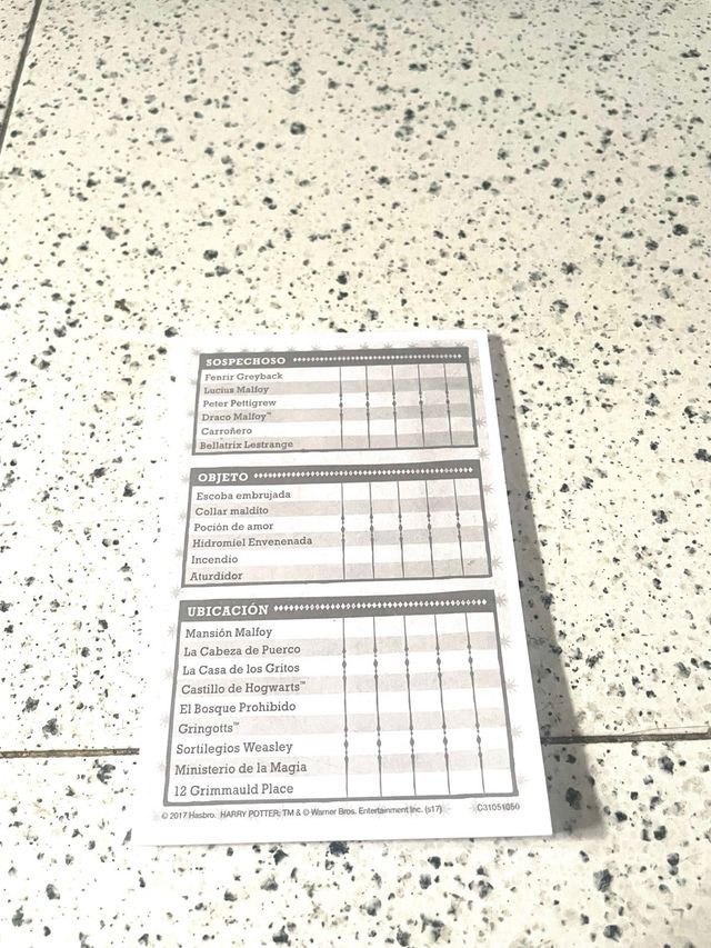 Cluedo Harry Potter Edición Especial