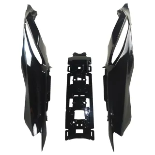 Carenado Negro Yamaha MT07 2012-2018