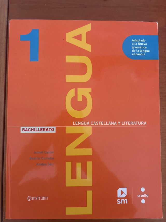 Lengua castellana y literatura. 1 Bachillerato....
