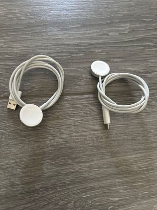 Cable Cargador Apple Watch Blanco. 
