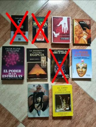 Gran lote libros misterio paranormal esoterismo