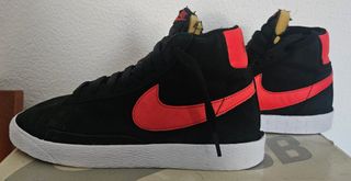 Nike Blazer Mid 77 OG Zapatillas Negras Rojas