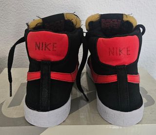 Nike Blazer Mid 77 OG Zapatillas Negras Rojas
