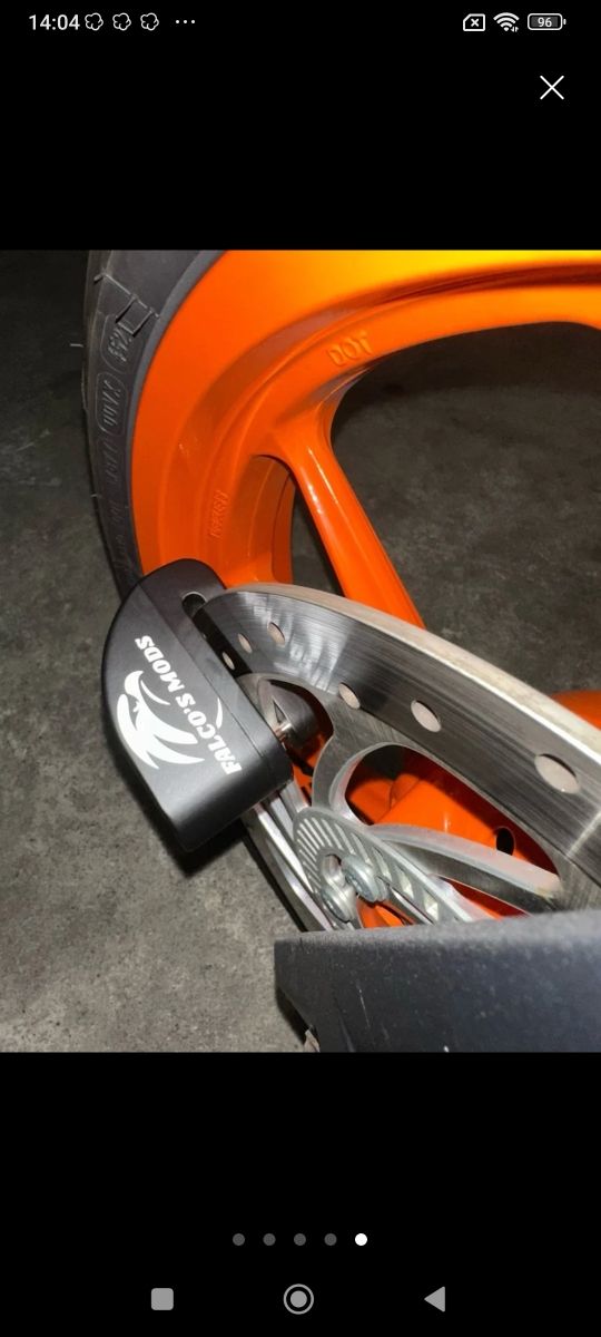 Candado Alarma Moto Falco's Mods