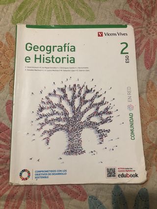libro de geografía e historia 2 ESO