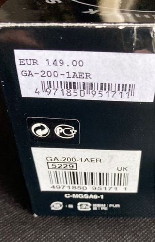 Reloj Casio G-Shock 5229 Negro